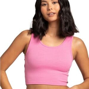 Roxy Pink Women's Crop Top